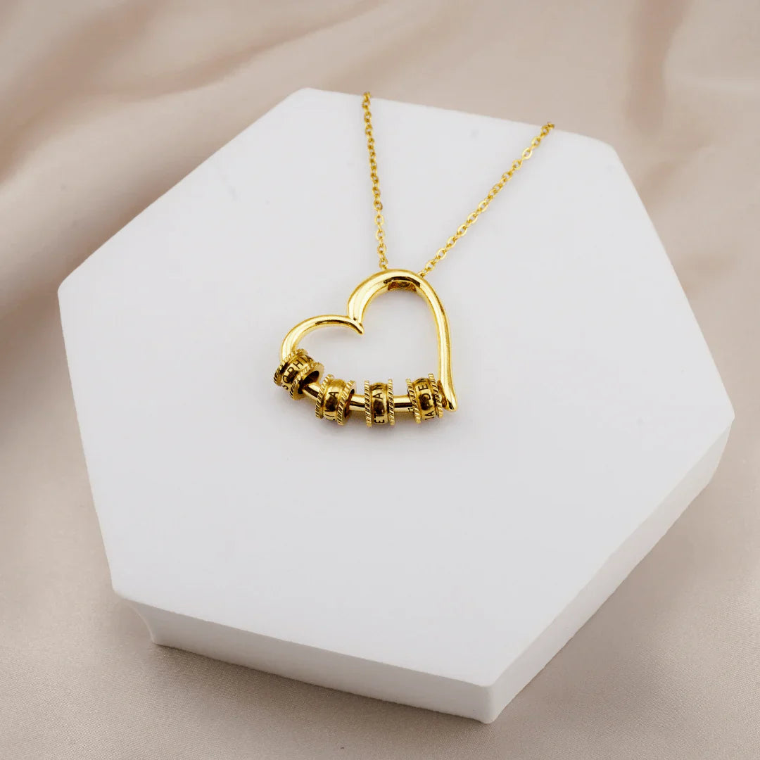 Collier "Le coeur de la famille" - Pour ma femme
